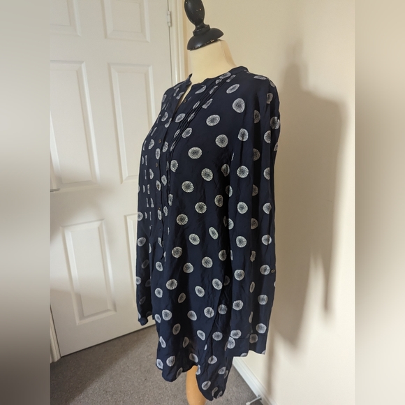 Next Navy dot tunic dress size 12 - Picture 2 of 7